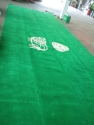 Campaign for Wool custom carpet being constructed by Real Shetland